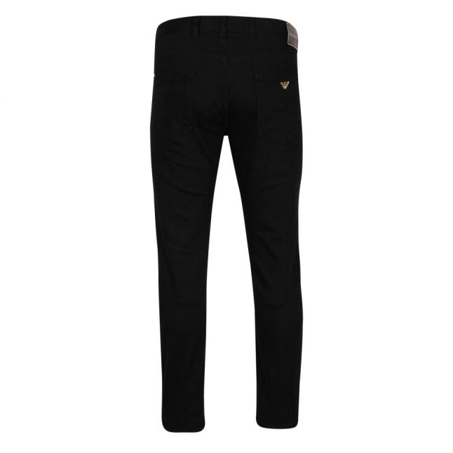 Mens Black J10 Extra Slim Fit Jeans