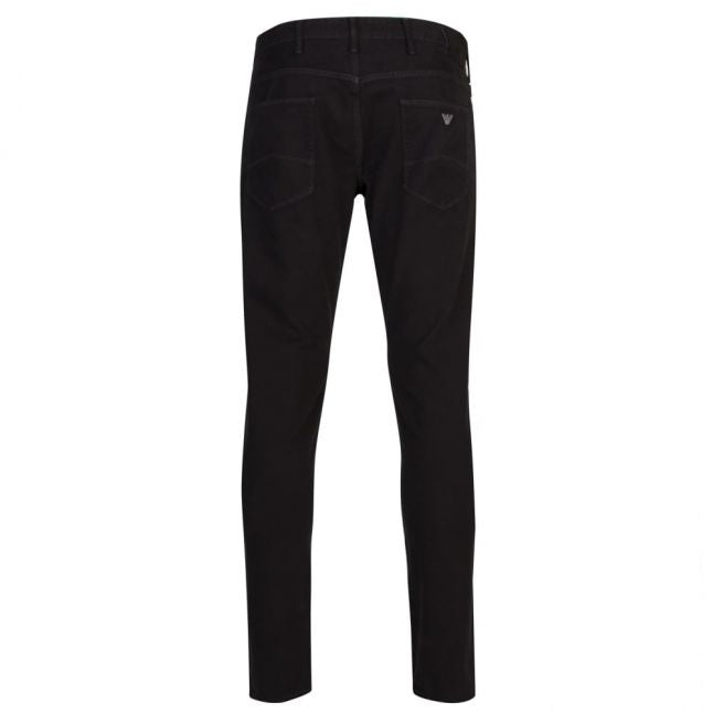 Mens Black J06 Slim Fit Jeans