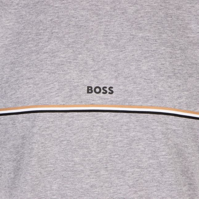 Mens BOSS Medium Grey Unique S/s T Shirt