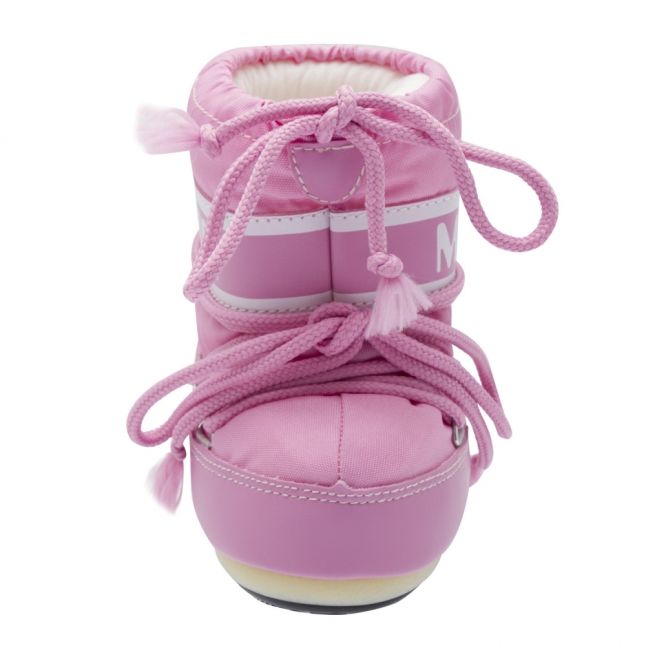 Girls Pink Mini Nylon Boots (19-22)