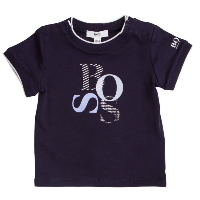 Boss Baby Boys Navy S/s Tee Shirt