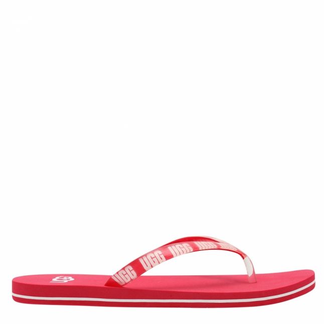 Womens Sweet Sangria Simi Graphic Flip Flops