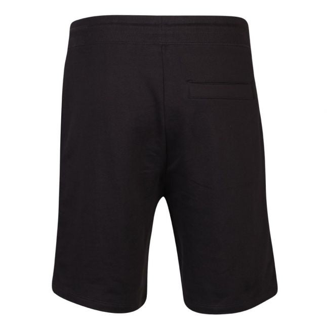 Mens Black Diz 222 Patch Sweat Shorts