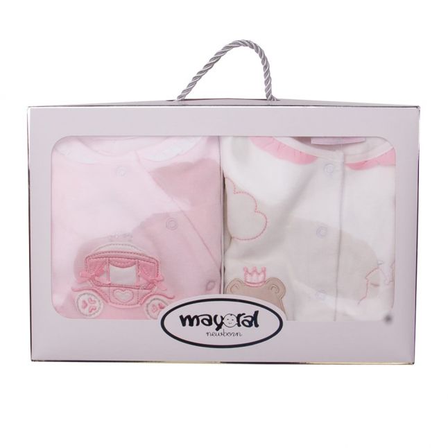 Baby Rose 2 Babygrows Set