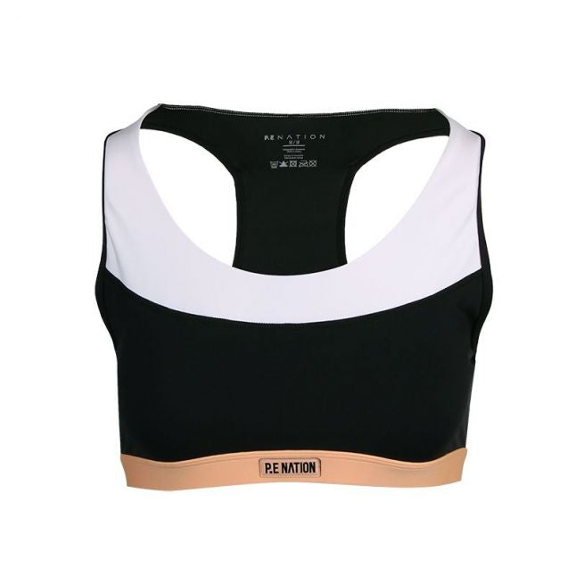 Womens Black Progression Sports Bra