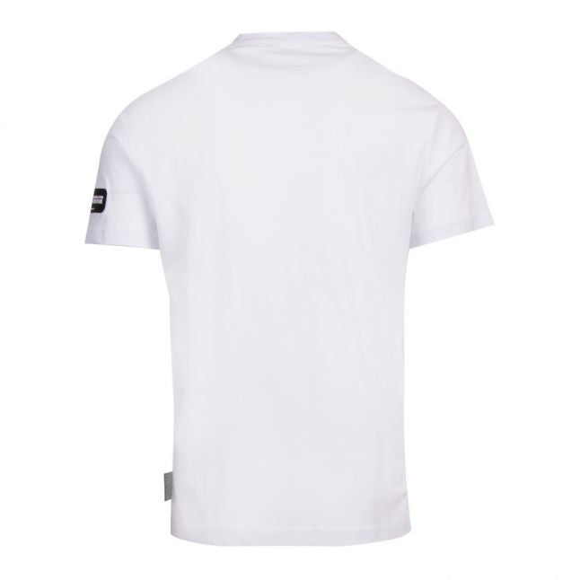 Mens White Logomania Slim Fit S/s T Shirt