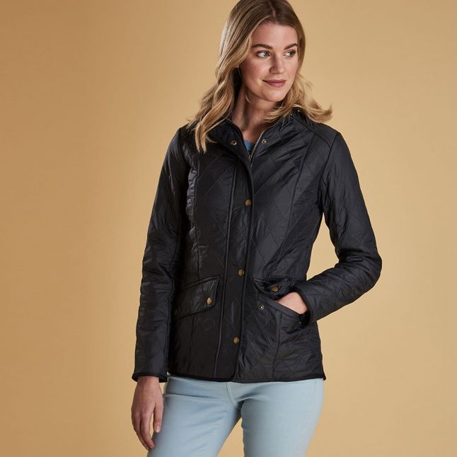 Womens Navy Cavalry Polarquilt Jacket