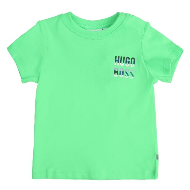 Toddler Green Colour Logo S/s T Shirt