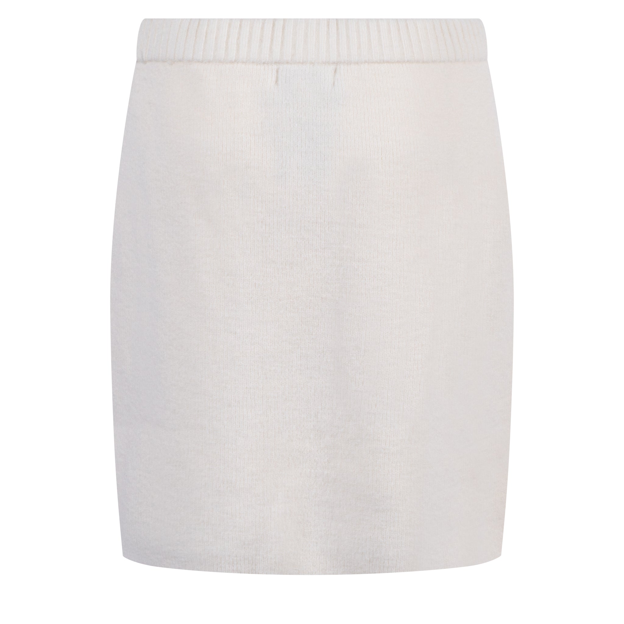 Womens	Cream Etta Knit Co-ord Mini Skirt