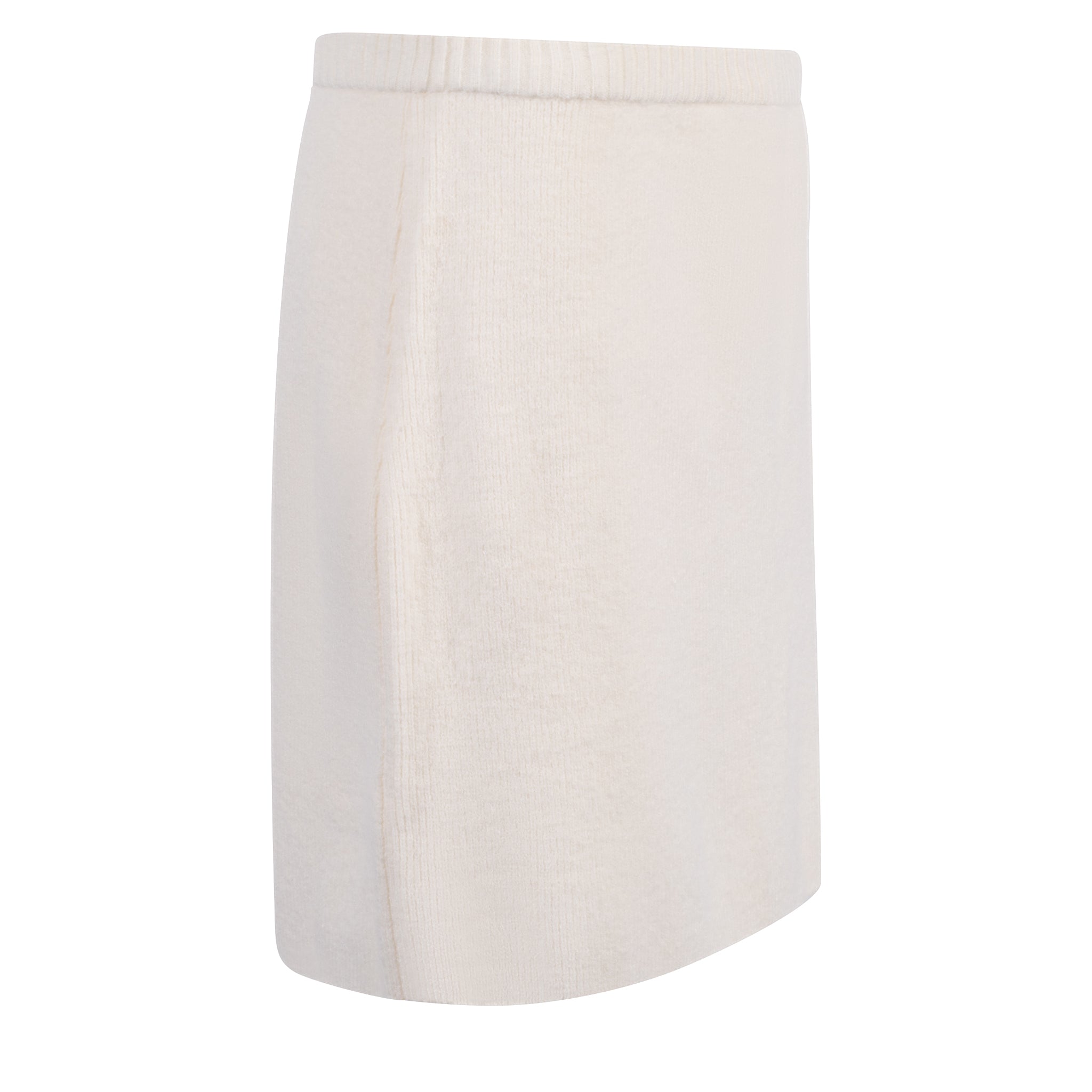 Womens	Cream Etta Knit Co-ord Mini Skirt