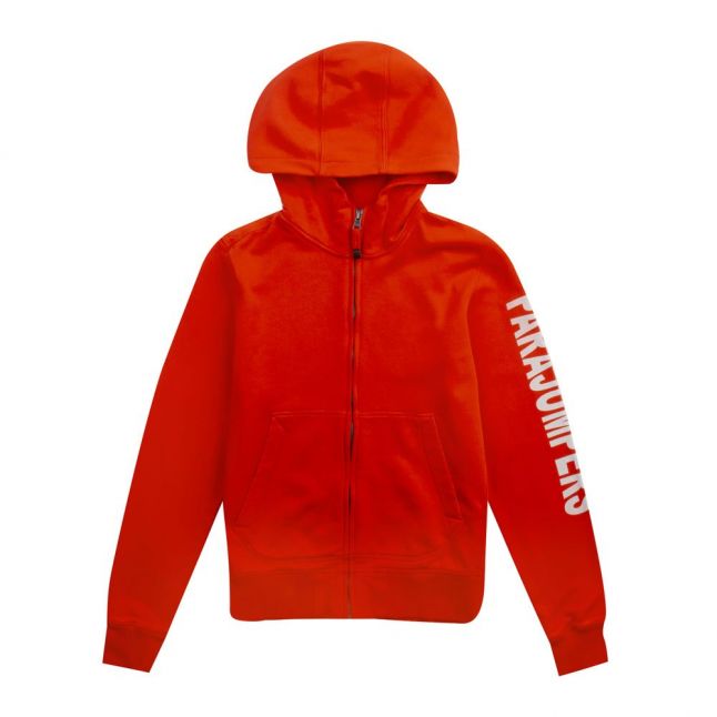 Boys Carrot Charlie Hooded Zip Through Sweat Top