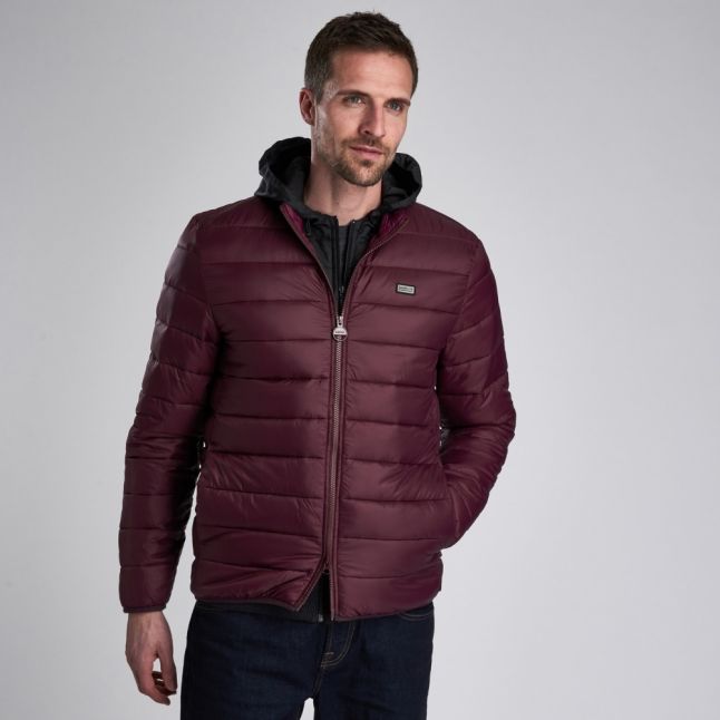 Mens Merlot Reed Quilted Jacket