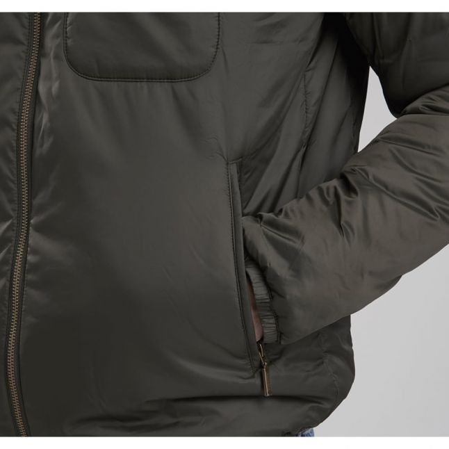 Mens Sage Winter Scarp Quilted Jacket