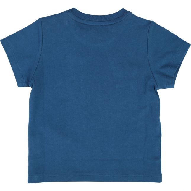 Toddler Electric Blue Colour Logo S/s T Shirt