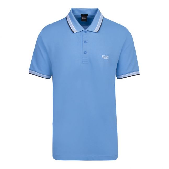 Athleisure Mens Aqua Paddy Regular Fit S/s Polo Shirt