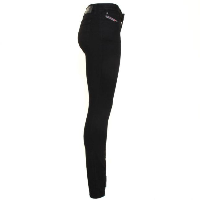 Womens 0813e Black Wash Skinzee Jeans