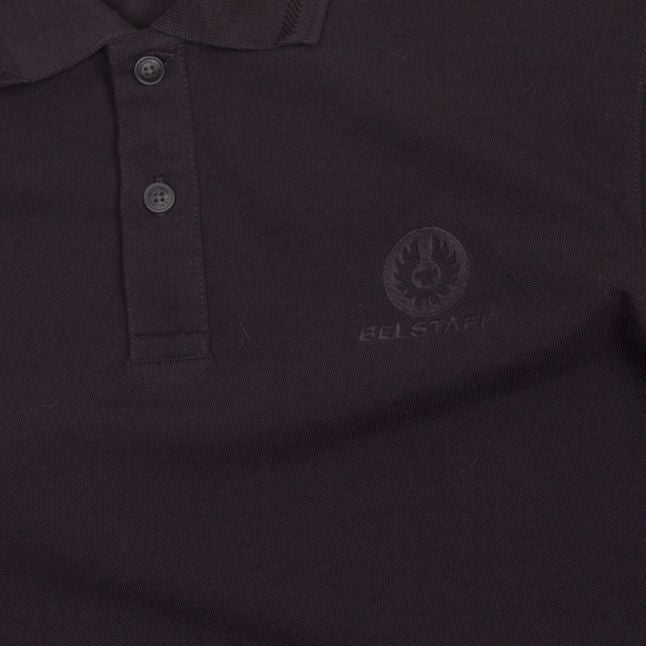 Mens Black Small Logo S/s Polo Shirt