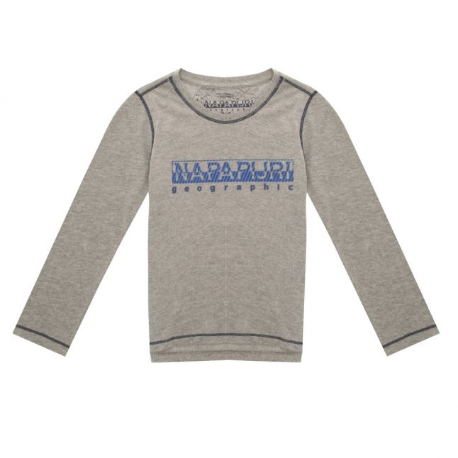 Boys Medium Grey Sion L/s T Shirt