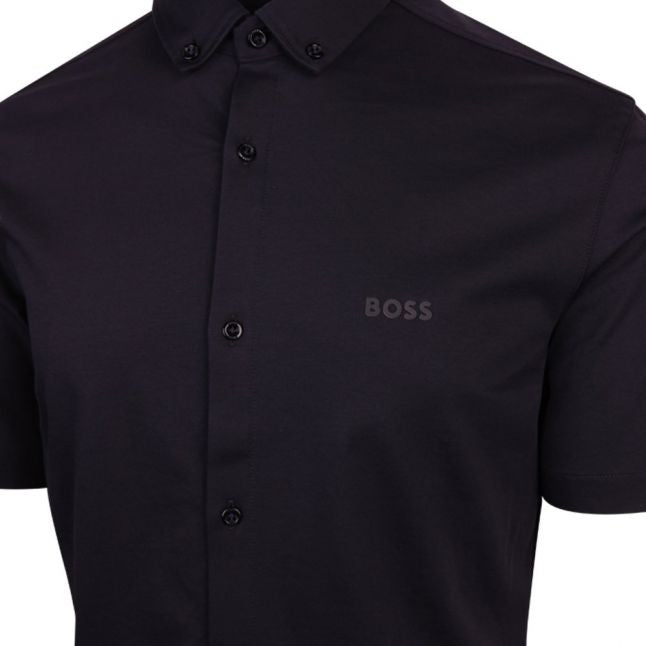 Mens Dark Blue Biadia R S/s Shirt