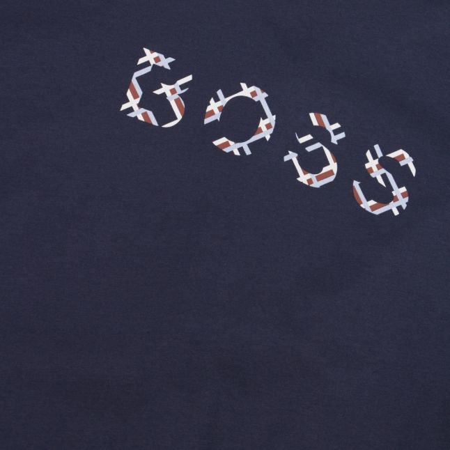 Casual Womens Navy Techeck Logo S/s T Shirt