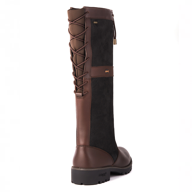 Womens Black & Brown Glanmire Boots