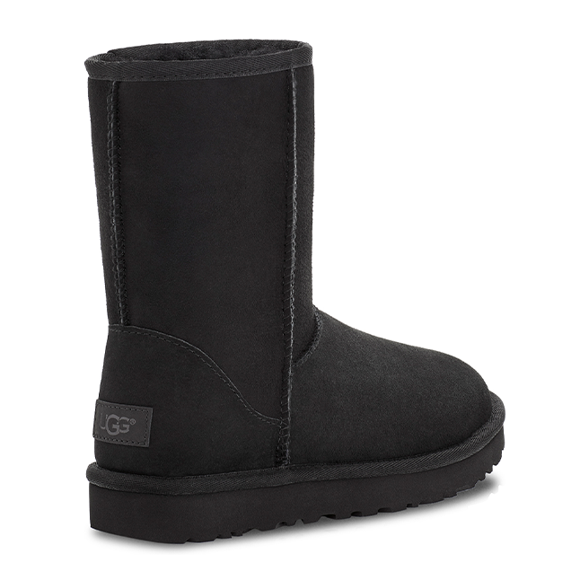 UGG Boots Womens Black Classic Short II Hurleys