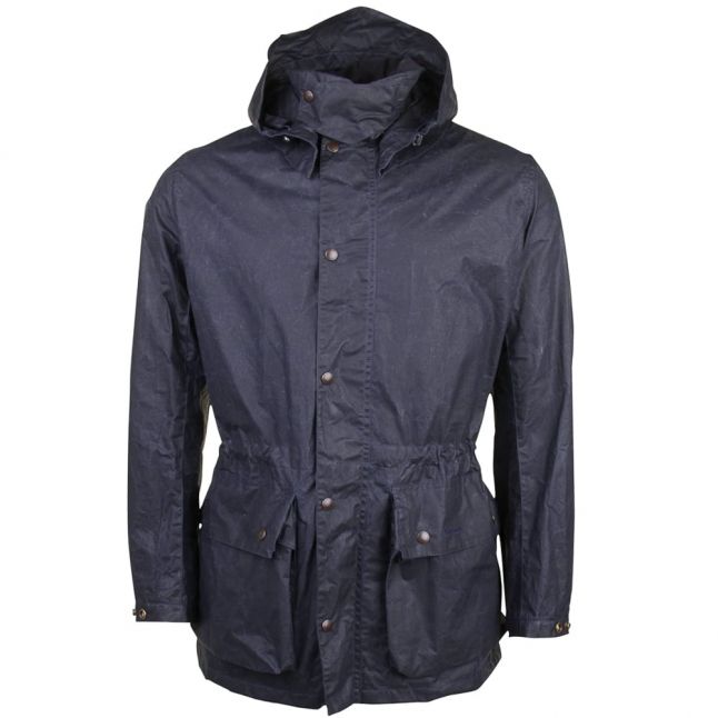 Heritage Mens Navy Binnacle Waxed Jacket