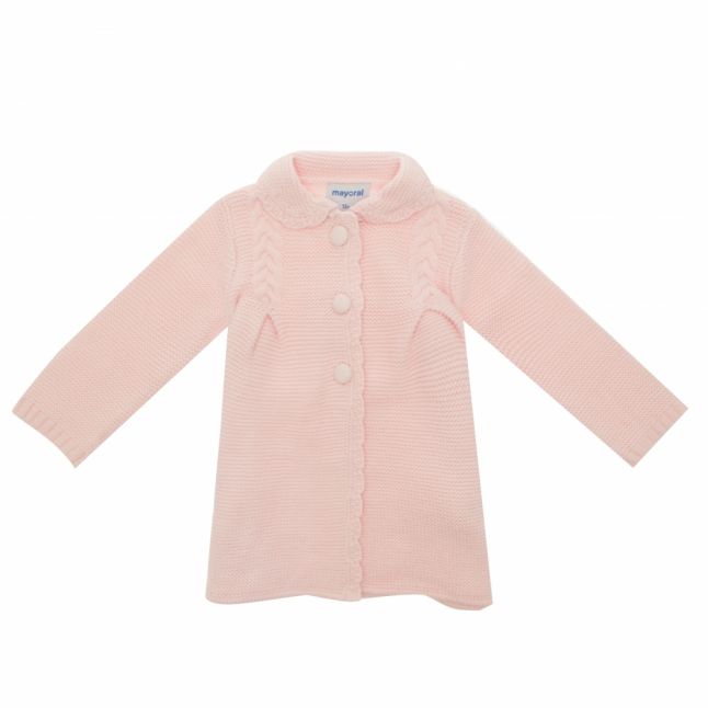 Infant Rose Knitted Long Cardigan