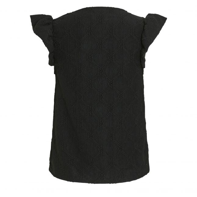 Womens	Black Beauty Videlea Cap Sleeve Top