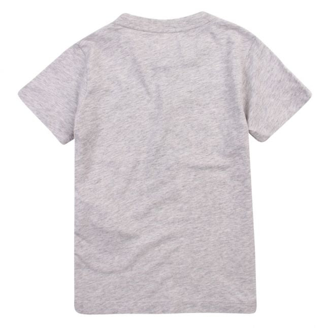 Boys Grey Melange Tri Eagle S/s T Shirt