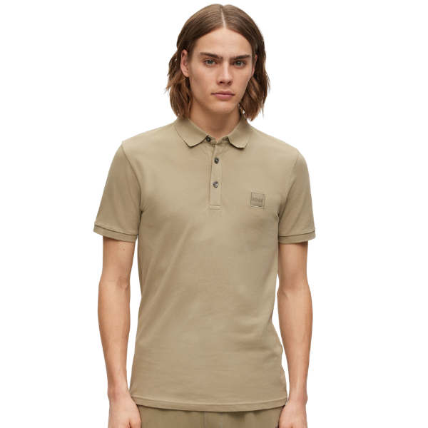 Mens BOSS Light Green Passenger S/s Polo