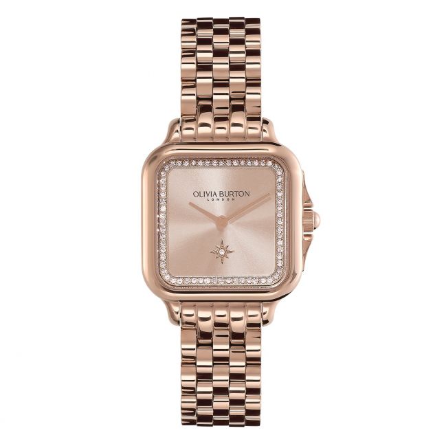 Womens Pale Rose Gold Grosvenor Bracelet Watch