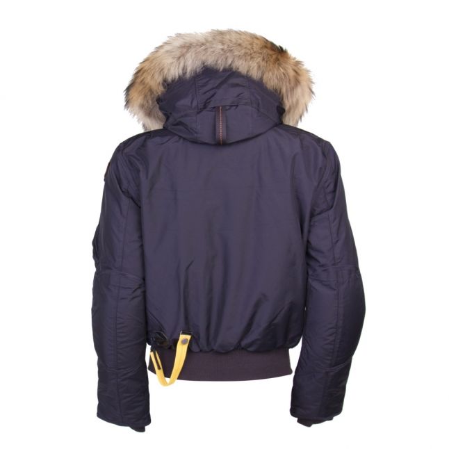 Womens Navy Gobi Down Hooded Jacket