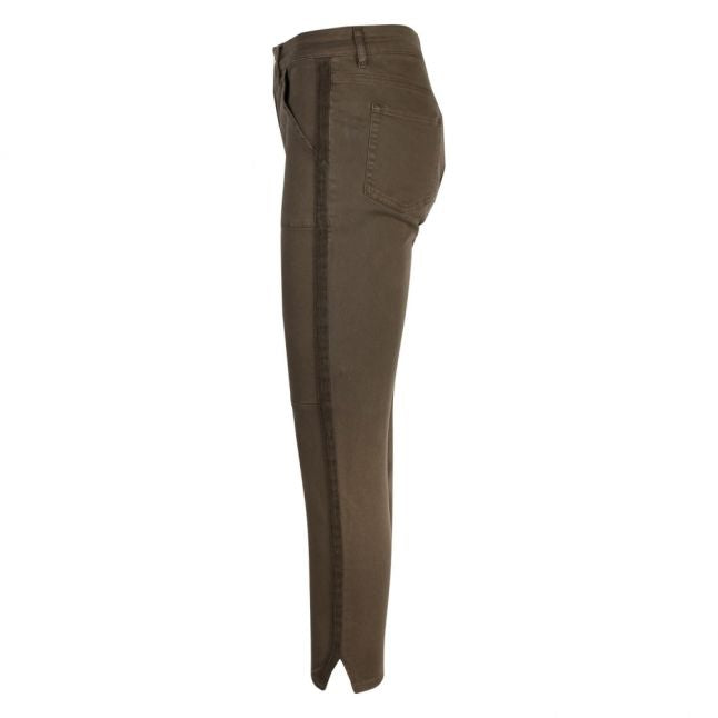 Womens Olive Combate Skinny Fit Jeans