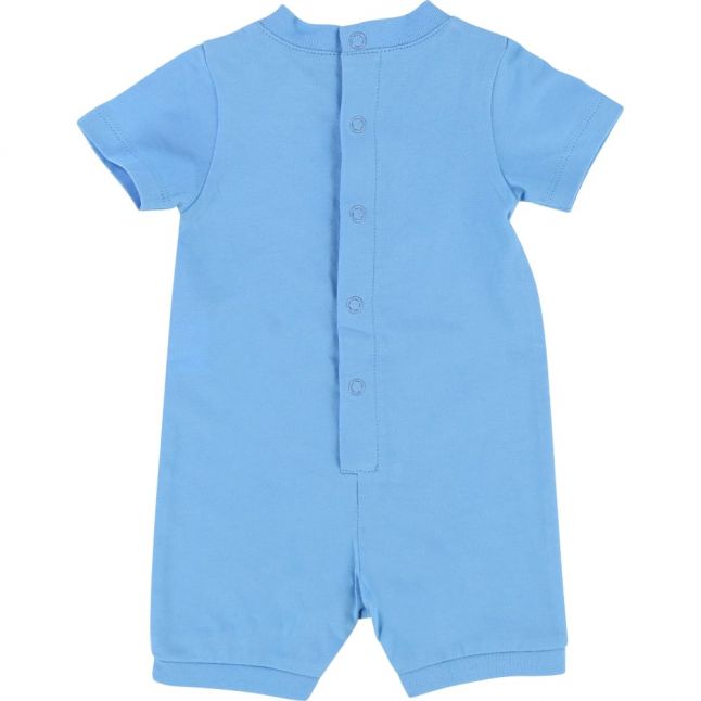 Baby Blue Boots Romper