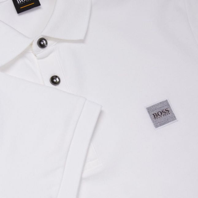 Casual Mens White Passenger S/s Polo Shirt