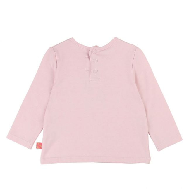 Baby Pink Unicorn Rainbow L/s T Shirt