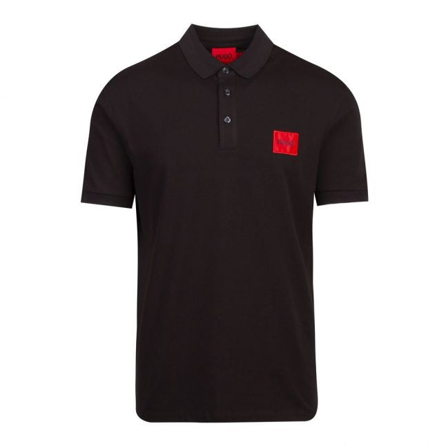 Mens Black Dereso212 S/s Polo Shirt