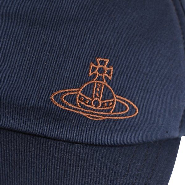 Mens Dark Blue Brushed Cotton Cap