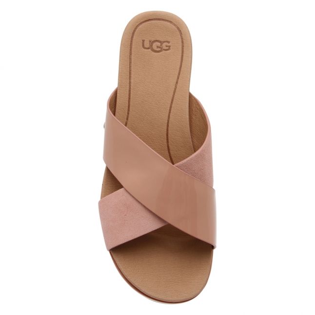 Womens LA Sunset Kari Patent Slides