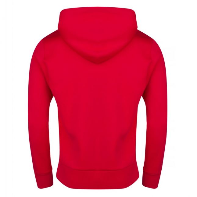 Athleisure Mens Red Sly Hooded Sweat Top