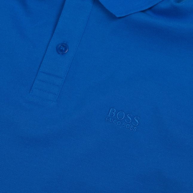 Athleisure Mens Blue Piro Regular Fit S/s Polo Shirt