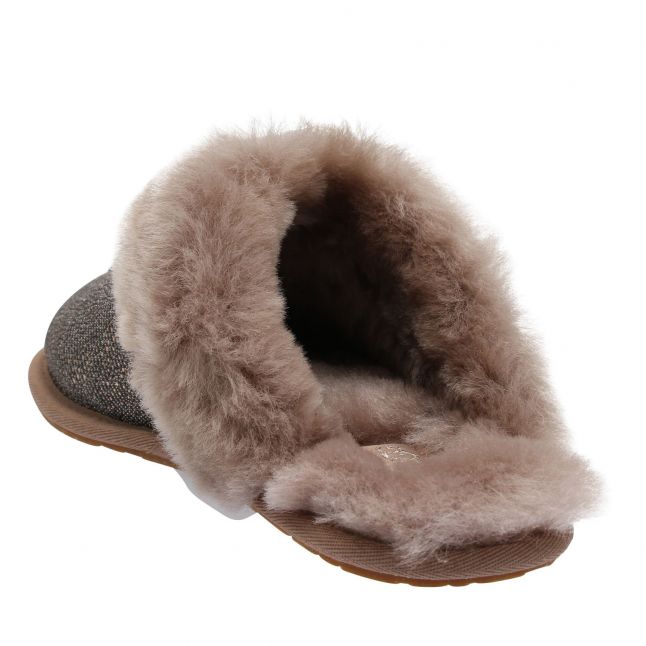 Womens Caribou Scuffette II Caviar Slippers