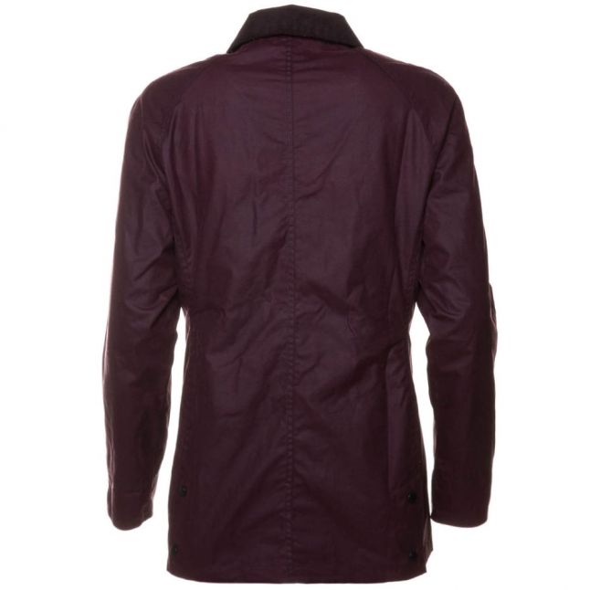 Lifestyle Womens Burgundy Classic Beadnell Waxed Jacket