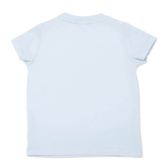 Baby Pale Blue Basic Logo S/s T Shirt