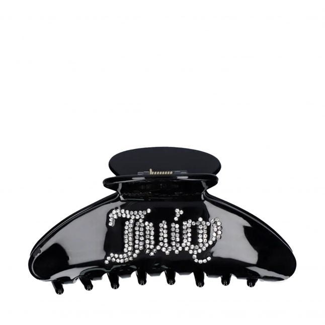 Womens Juicy Couture Black Set of 2 Hair Clips