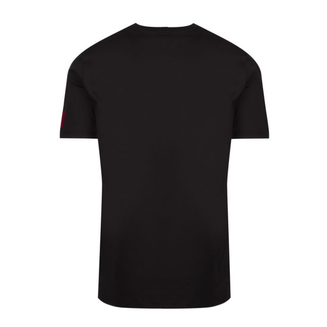 Mens Black Durned201 Centre Logo S/s T Shirt