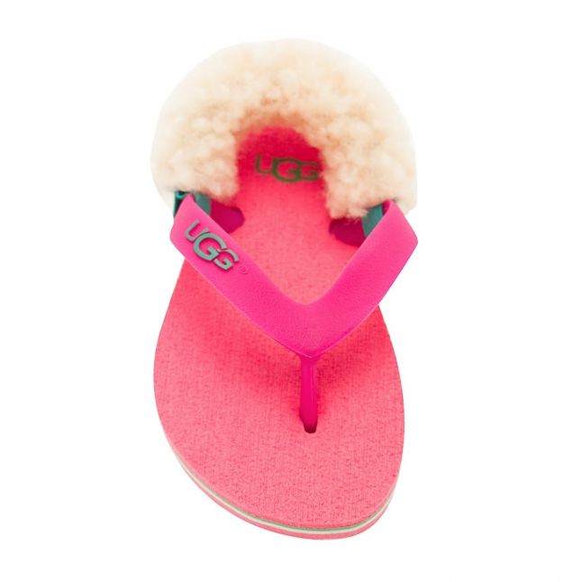 Infant Pink Yia Yia II Neon Flip Flops (XS-4XL)