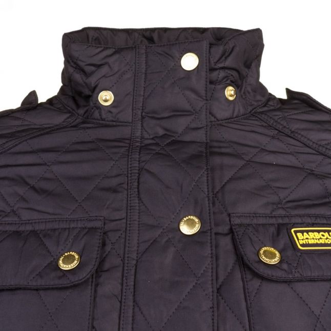 Womens Black Enduro Quilted Jacket