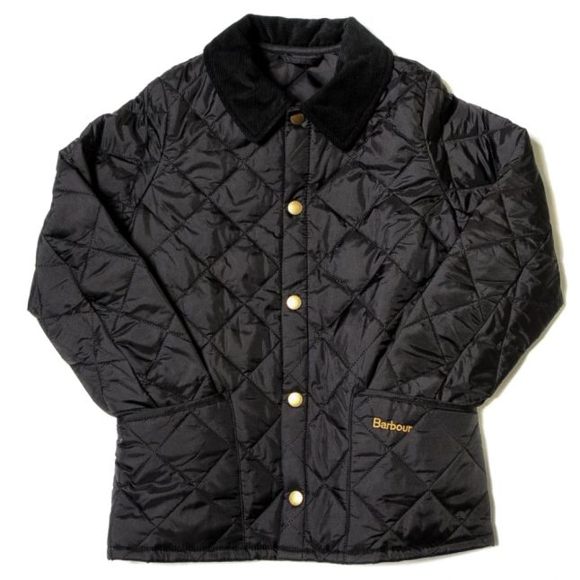 Boys Black Heritage Liddesdale Quilted Jacket